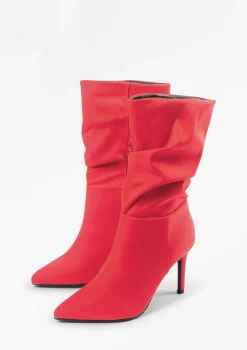 Rode Afzaklaarsjes Met Naaldhak^Sacha Best