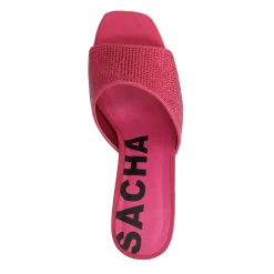 Roze Muiltjes Met Strass^Sacha New