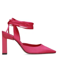 Roze Slingback Pumps Met Veters^Sacha Hot