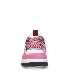 Roze Suede Sneakers Met Chunky Veters^Sacha Outlet