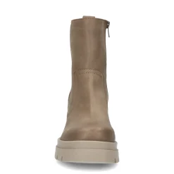 Taupe Enkelboots Met Plateau Hak^Sacha Best