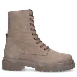 Taupe Nubuck Veterlaarzen^Sacha Cheap