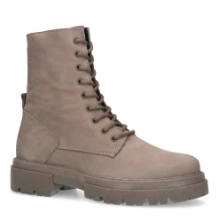 Taupe Nubuck Veterlaarzen^Sacha Cheap