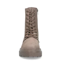 Taupe Nubuck Veterlaarzen^Sacha Cheap