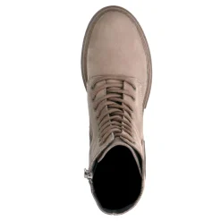 Taupe Nubuck Veterlaarzen^Sacha Cheap