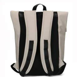 Taupe Rugzak Met Zwarte Details^Sacha Hot