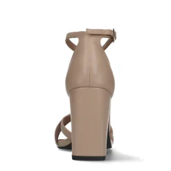 Taupe Sandalen Met Hak^Sacha Shop