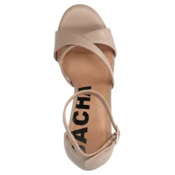 Taupe Sandalen Met Hak^Sacha Shop