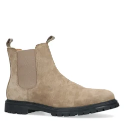 Taupe Suede Chelsea Boots^Sacha Shop