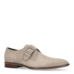 Taupe Suede Gespschoenen^Sacha Clearance