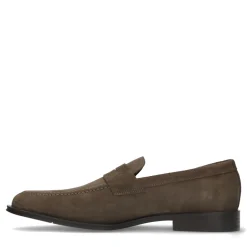 Taupe Suede Klassieke Loafers^Sacha Sale