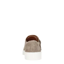 Taupe Suede Monk Sneakers^Sacha Outlet