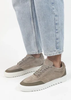 Taupe Suede Sneakers^Sacha Store
