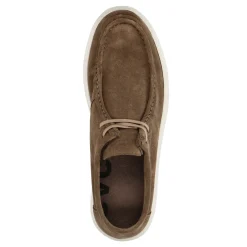 Taupe Suede Veterschoenen^Sacha Flash Sale