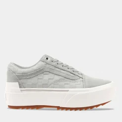 Vans Old Skool Stacked Grijs/Wit Dames^Sacha Cheap