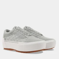 Vans Old Skool Stacked Grijs/Wit Dames^Sacha Cheap
