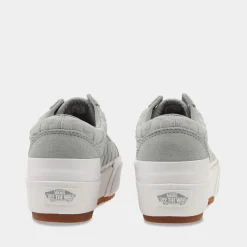 Vans Old Skool Stacked Grijs/Wit Dames^Sacha Cheap