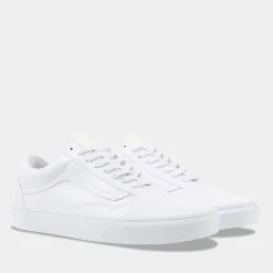Vans Old Skool Wit/Leer Dames^Sacha Clearance