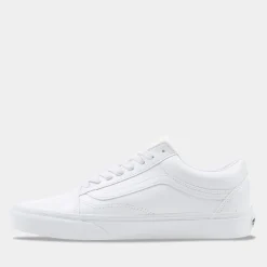 Vans Old Skool Wit/Leer Dames^Sacha Clearance