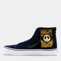 Vans Sk8-Hi Blauw/Geel Heren^Sacha New