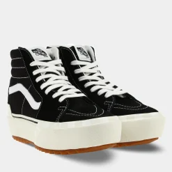 Vans Sk8-Hi Stacked Zwart Dames^Sacha Cheap