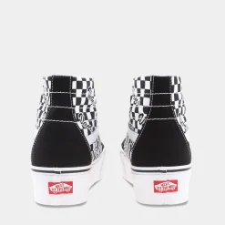 Vans Sk8-Hi Tapered Stackform Zwart/Wit Dames^Sacha Hot