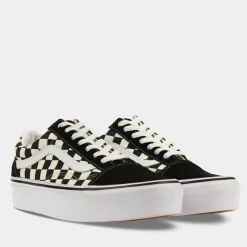 Vans Ua Old Skool Platform Checkerboard Dames^Sacha Flash Sale
