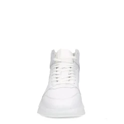 Witte Leren Hoge Sneakers^Sacha Hot