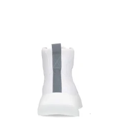 Witte Leren Hoge Sneakers^Sacha Hot