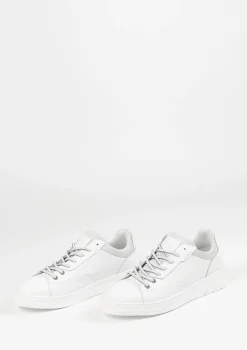 Witte Leren Sneakers^Sacha Online