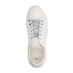Witte Leren Sneakers^Sacha Online