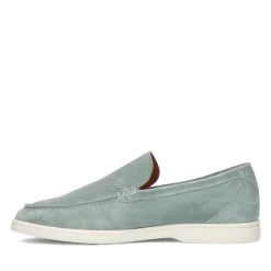 Zeegroene Suede Loafers^Sacha Online