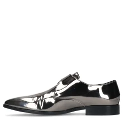 Zilveren Glans Metallic Gespschoenen^Sacha Clearance