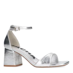 Zilveren Sandalen Met Hak^Sacha Flash Sale