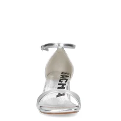 Zilveren Sandalen Met Hak^Sacha Flash Sale