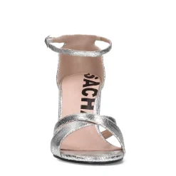 Zilveren Sandalen Met Hak^Sacha Cheap