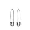 Zilverkleurige Oorbellen Paperclip^Sacha Outlet
