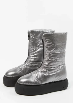 Zilverkleurige Snowboots^Sacha New