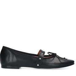 Zwarte Ballerina's Met Studs^Sacha Discount