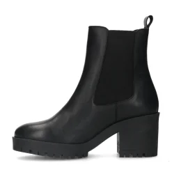 Zwarte Chelsea Boots Met Hak^Sacha Shop