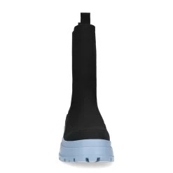 Zwarte Chelsea Boots Met Blauwe Zool^Sacha Cheap