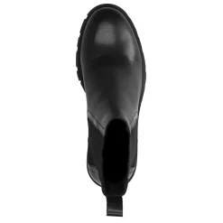 Zwarte Chelsea Boots Met Blokhak^Sacha Store