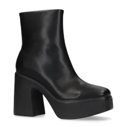 Zwarte Enkellaarsjes Met Blokhak^Sacha Flash Sale