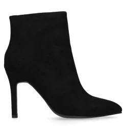 Zwarte Enkellaarsjes Met Naaldhak^Sacha Hot