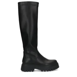 Zwarte Hoge Laarzen^Sacha Outlet