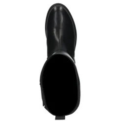 Zwarte Hoge Leren Laarzen^Sacha Flash Sale