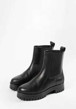 Zwarte Lage Chelsea Boots^Sacha Sale