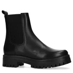 Zwarte Lage Chelsea Boots^Sacha Sale