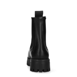 Zwarte Lage Chelsea Boots^Sacha Sale