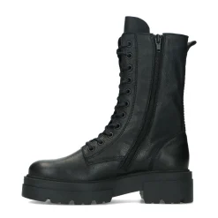 Zwarte Leren Biker Boots^Sacha Shop